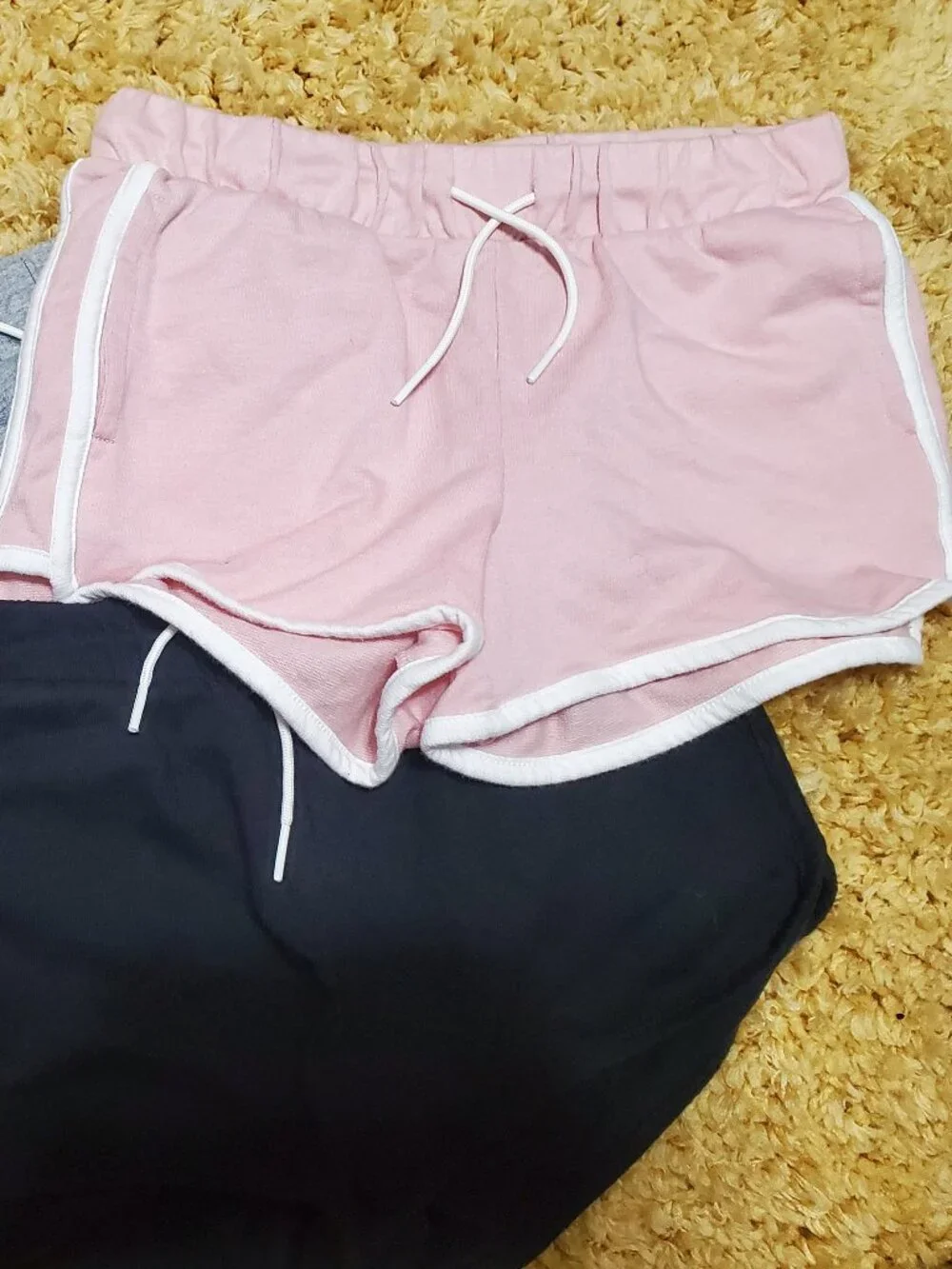 Old Navy Girl's Shorts Size L 10/12 Drawstring Elastic Waist Pockets 3 pair